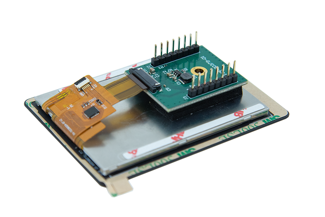 2.8" SPI display with Cargt MikroBus adapter board